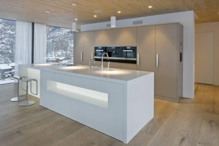 Đá ốp bàn bếp LG solid surface